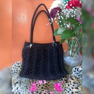 Woven tote bag 🧶👜